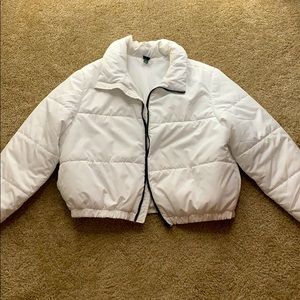 White Puffer Jacket